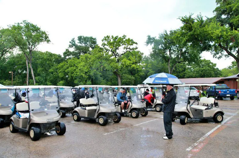 Number of golf carts