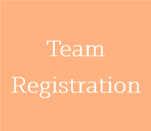 Team registration in white with orange background