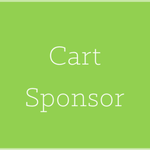 cart sponsor white text green background